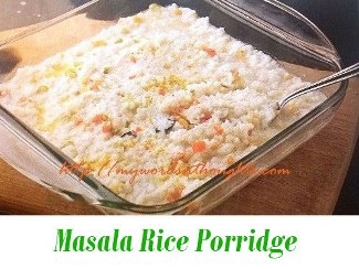 Masala Rice Porridge