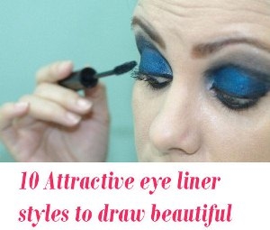 Attractive eye liner styles