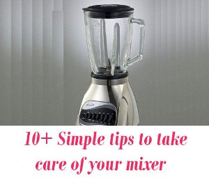 mixer grinder tips