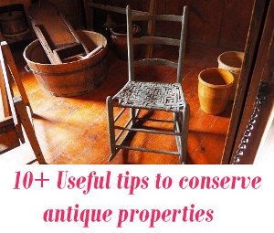 conserve antique properties