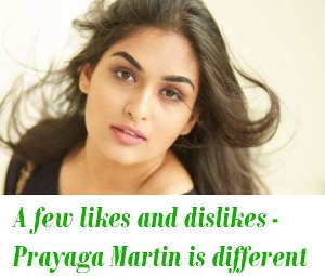 Prayaga Martin interview