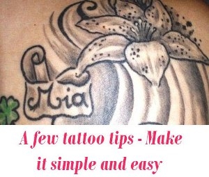 tattoo tips