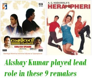 Akshay Kumar in remakes of Malayalam cinema
