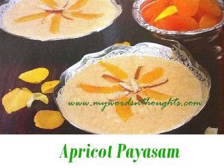 Apricot Payasam