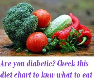 diet chart for diabetic