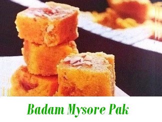 Badam Mysore Pak