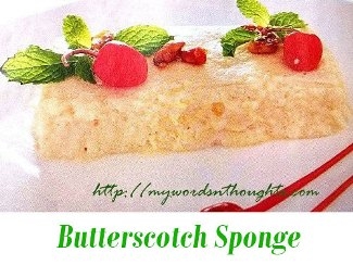 Butterscotch Sponge
