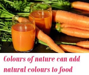 natural colours for food