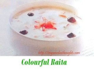 Colourful Raita