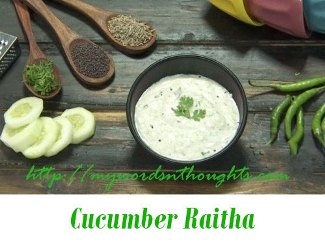 Cucumber-Raitha