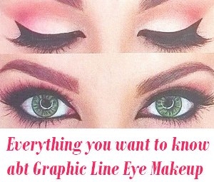 Graphic Line Eye Makeup