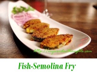 Fish Rava Fry