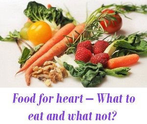 Food for heart diseases