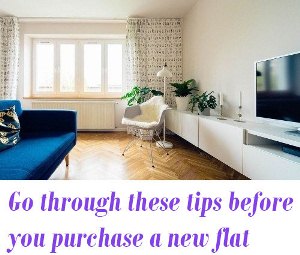 before you purchase a new flat