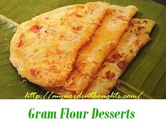 Gram Flour Desserts