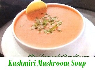Kashmiri Mushroom Soup