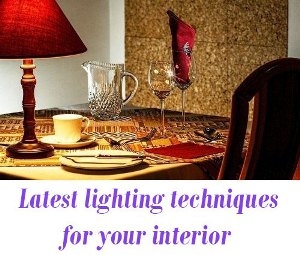 lighting techniques for your interior