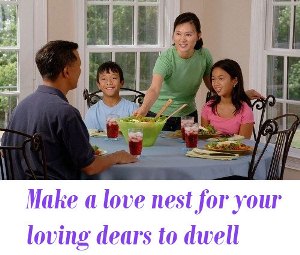a love nest for your loving dears