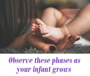 infant grows