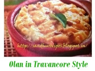 Olan in Travancore Style