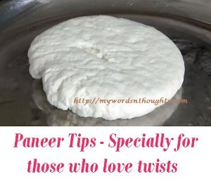 Paneer cooking Tips