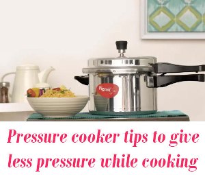 Pressure cooker tips