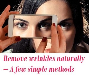 Remove wrinkles naturally