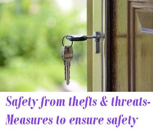 Safety from thefts and threats