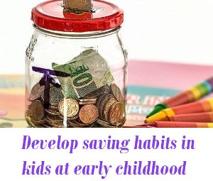 saving habit in kids