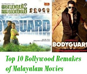 Bollywood Remakes of Malayalam Movies