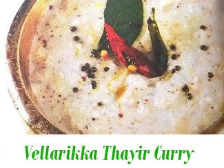 Vellarikka Thayir Curry