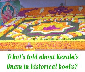 Kerala’s Onam in historical books