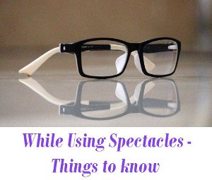 Spectacles tips