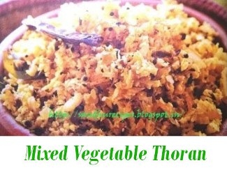 mixed vegetable thoran