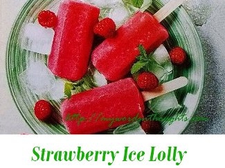 Strawberry Ice Lolly