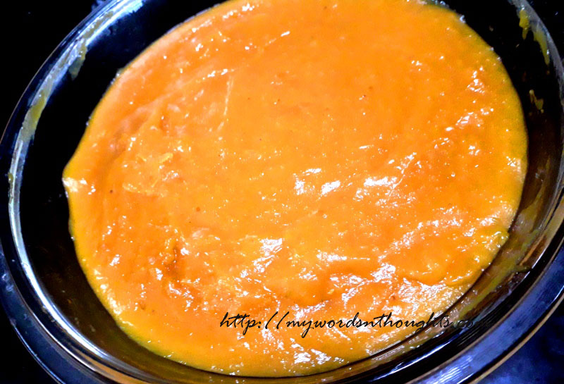 mango pudding