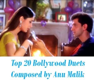 Top 20 Bollywood Duets Composed by Anu Malik