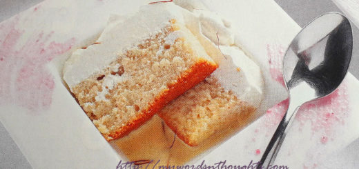 saffron cake
