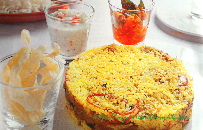 saffron biryani