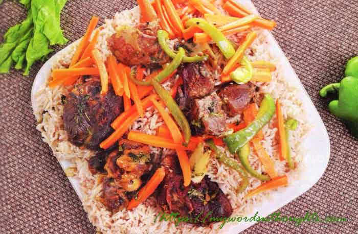 Special Persian Mutton Pulao