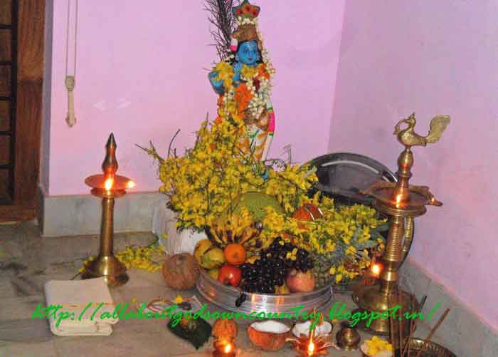 Keralites celebrate New Year as Vishu Kani