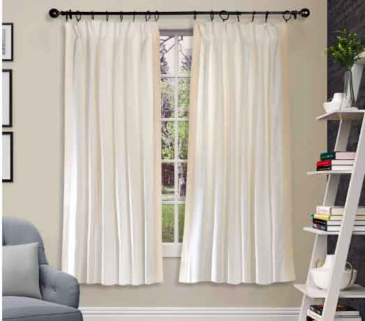 pleated curtain