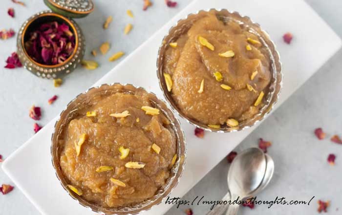 Almonds Butter Halwa Recipe
