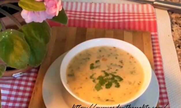 Chicken Parsley Soup