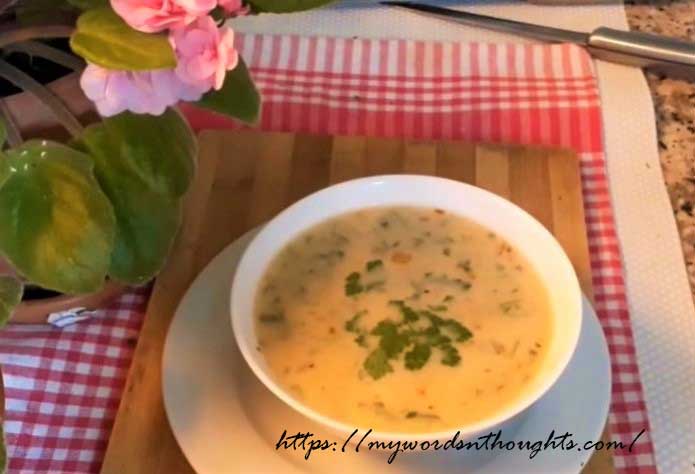 Chicken Parsley Soup