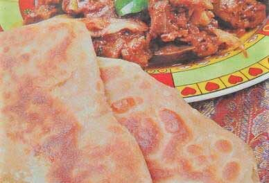 Authentic Ceylon Parotta and Sri Lankan Style Liver Fry