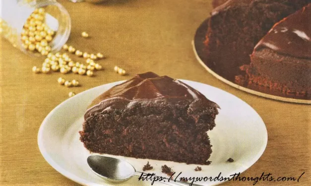 Simple Chocolate Cake with Ganache Recipe
