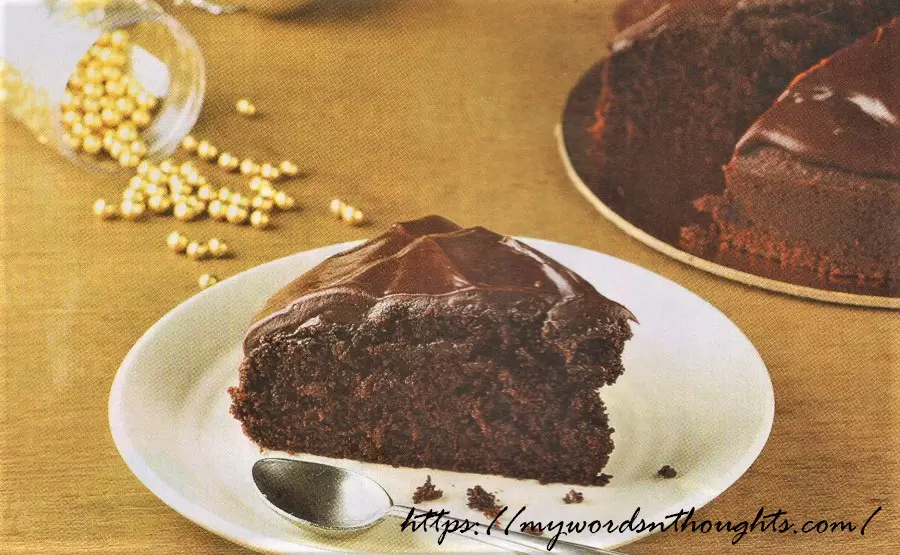 Simple Chocolate Cake with Ganache Recipe