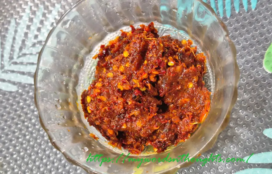 Authentic Kerala Onion Chutney Recipe