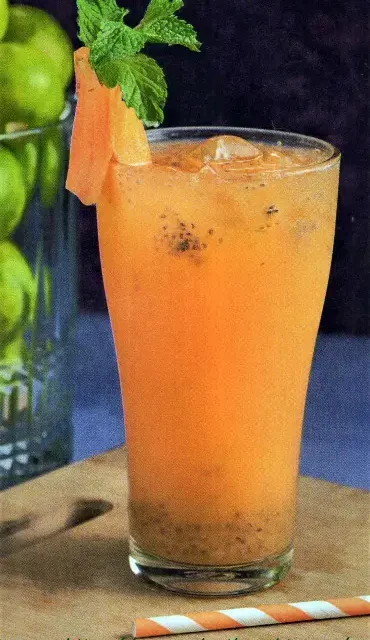 Lemon Carrot Cardamom Juice